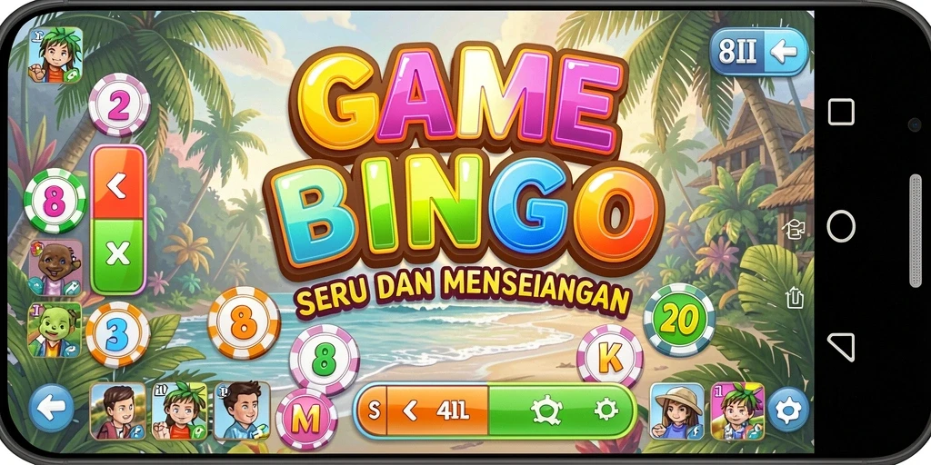 Gameplay seru 8II dengan pengalaman Bingo yang tak terlupakan.
