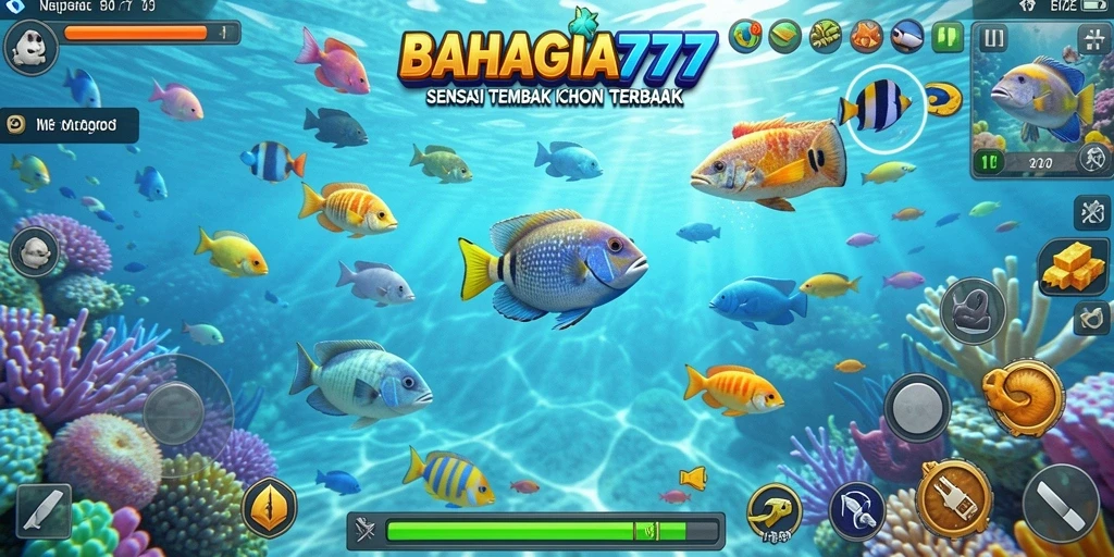 Tampilan gameplay BAHAGIA777 yang seru dan interaktif.