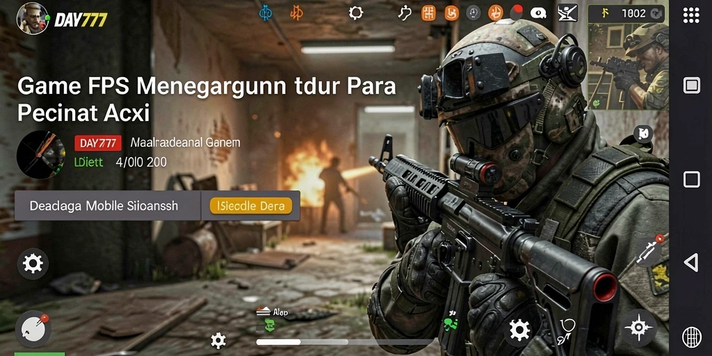 Tampilan menarik dari gameplay DAY777 yang intens dan mengasyikkan.