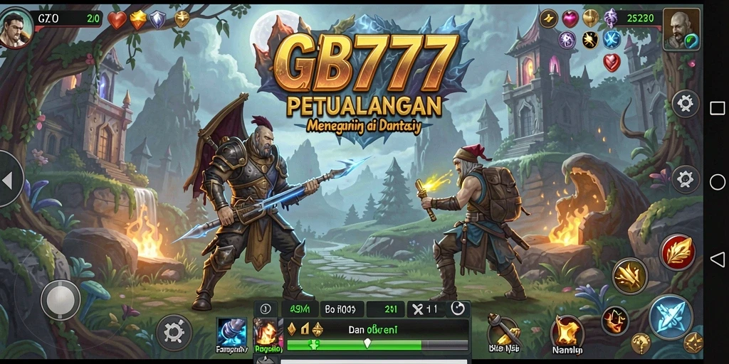 Gameplay seru GB777 dengan petualangan menantang di dunia fantasi.