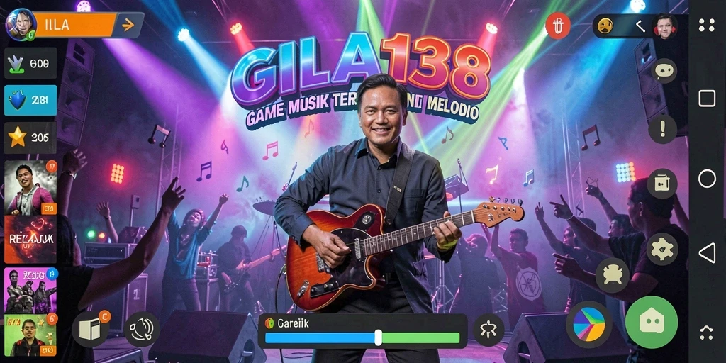 Tampilan gameplay GILA138 yang seru dan penuh warna.