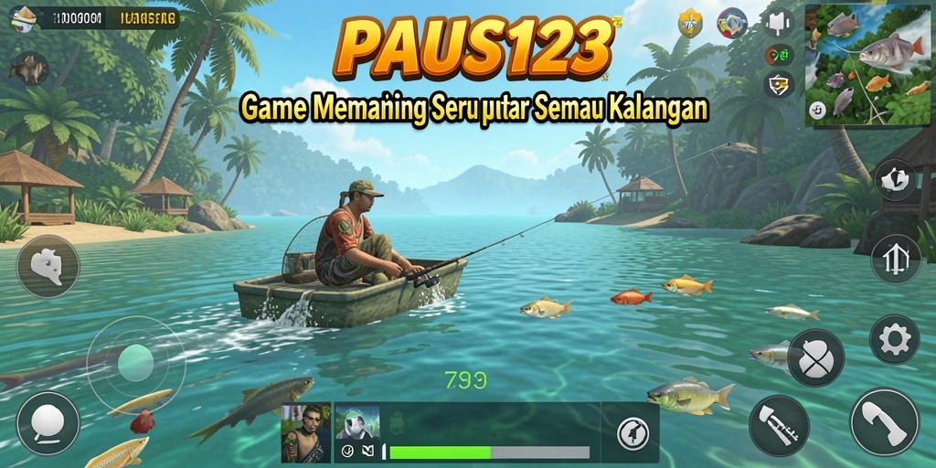 Tangkapan ikan dan momen seru dalam PAUS123.