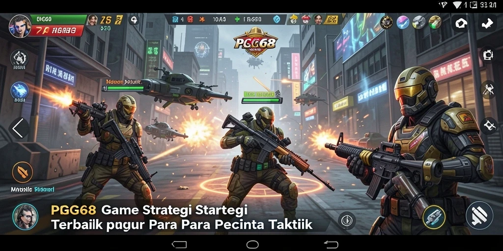 Tangkapan layar menunjukkan gameplay strategi yang mendebarkan.