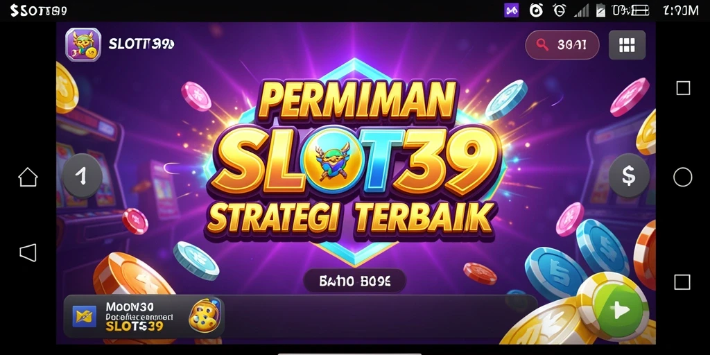 Tampilan gameplay SLOT39 dengan elemen strategi yang mendalam.