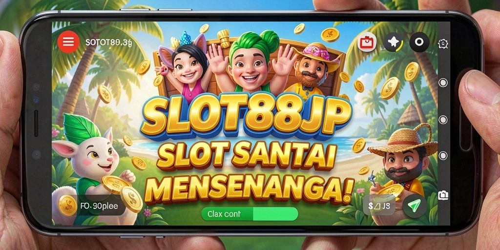 Tampak gameplay menarik dari SLOT88JP dengan tema beragam.