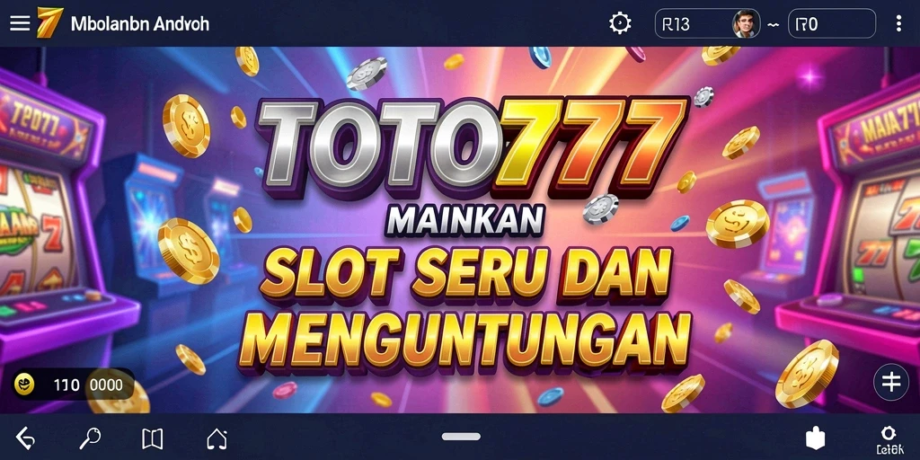 Tampilan menarik dari gameplay TOTO777 yang seru.
