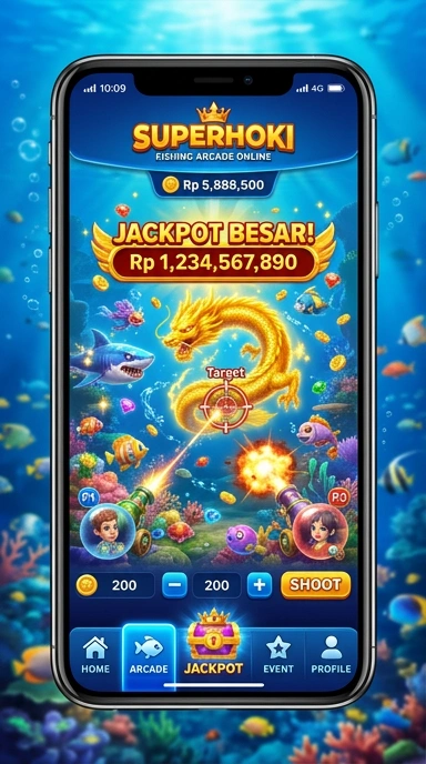 Screenshot aplikasi superhoki dengan fitur pencarian yang intuitif.